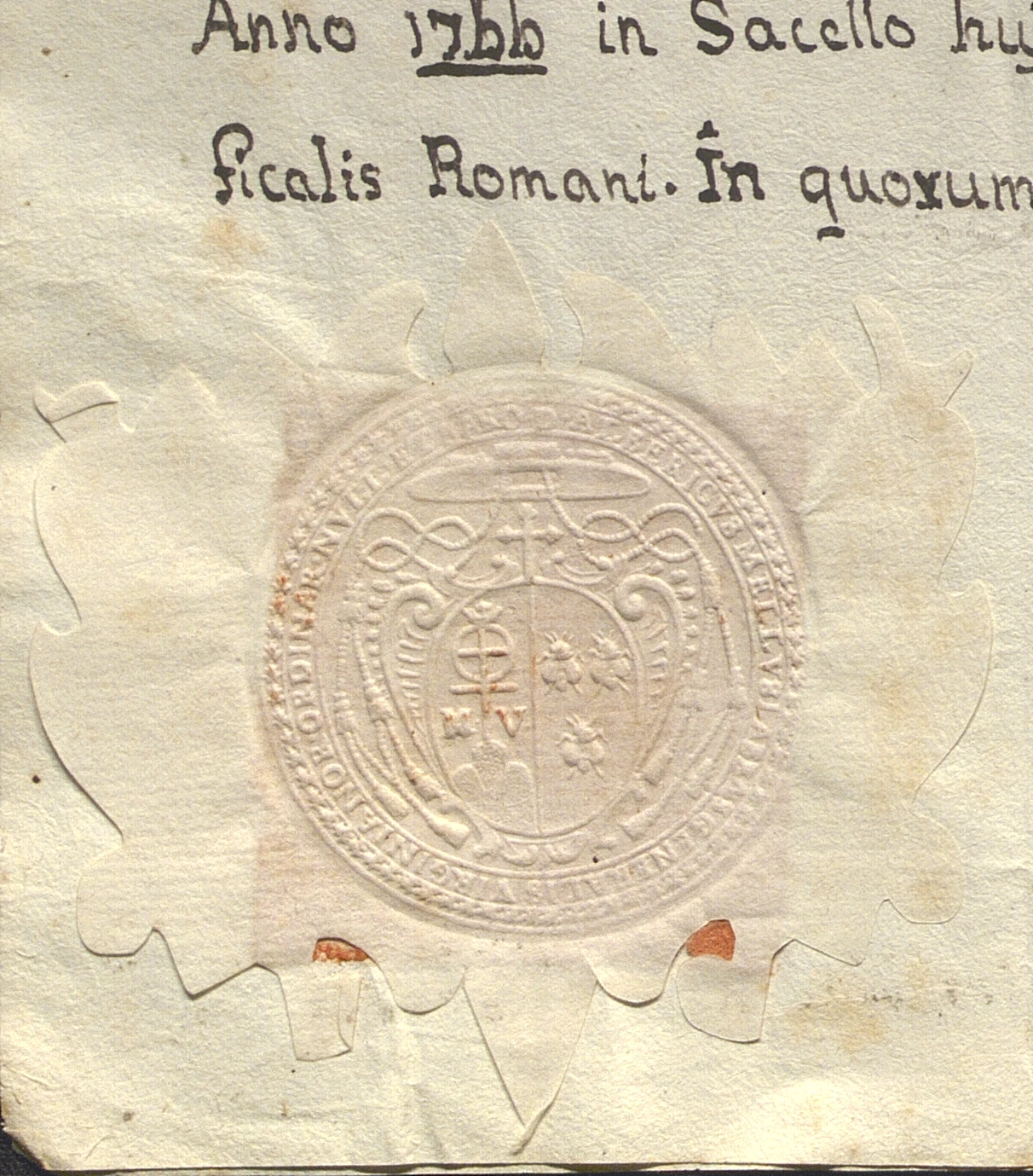 Sigillo di Alberico Mellusi