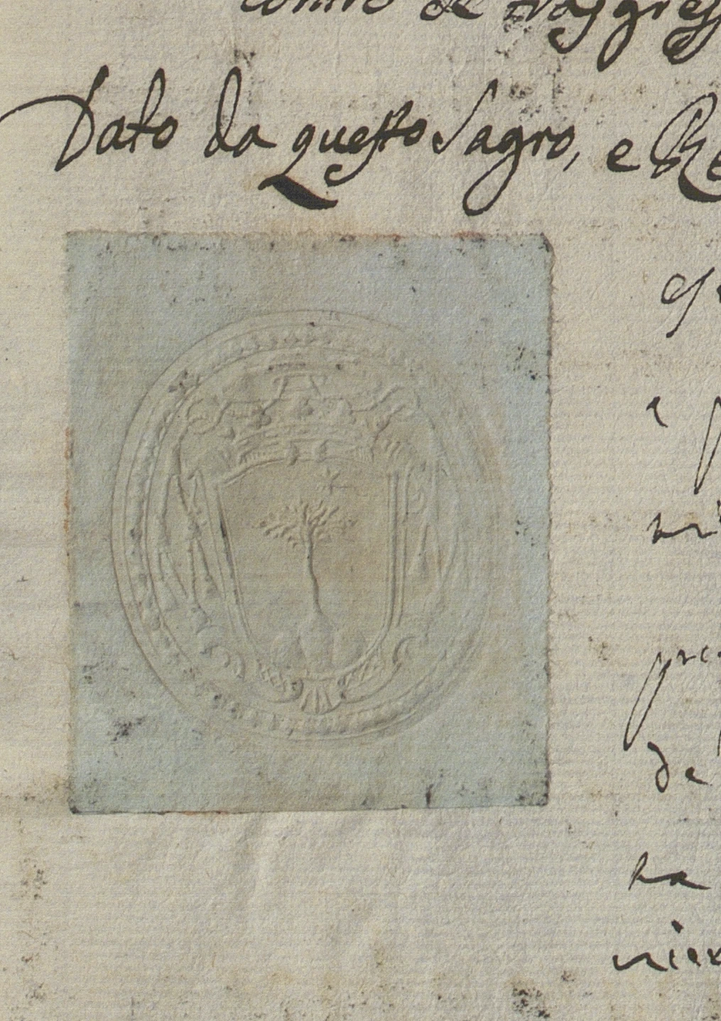 Sigillo di Ferdinando Pastena
