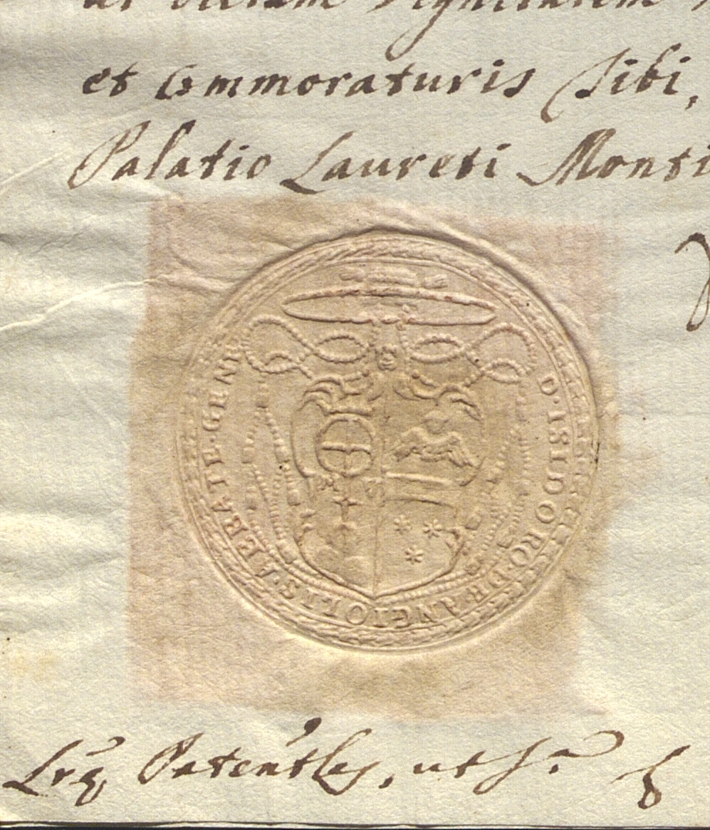Sigillo di Isidoro De Angelis